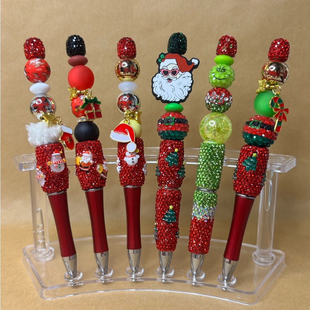 Festive Christmas Themed Pen BUNDLE STOCKING STUFFERS